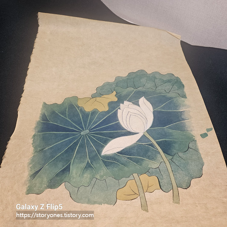 나의 첫 민화 채색