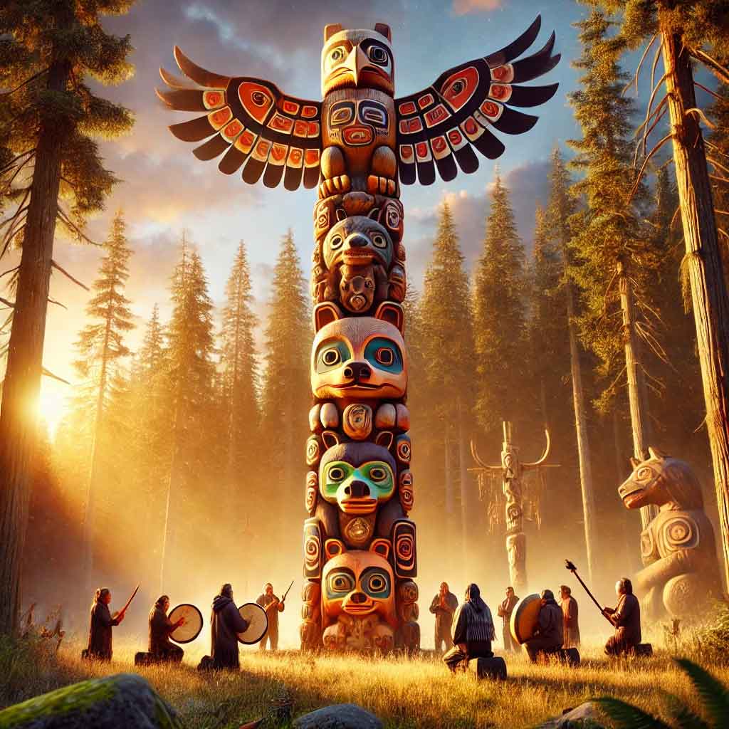 아메리카 원주민들의 동물 토템 신앙