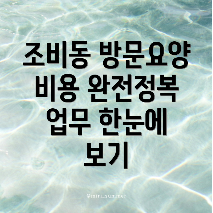 방문요양보호사