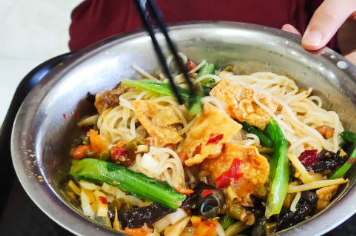 두부면 요리