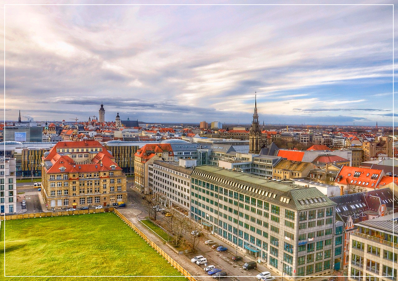 라이프치히의 아름다운 건물들