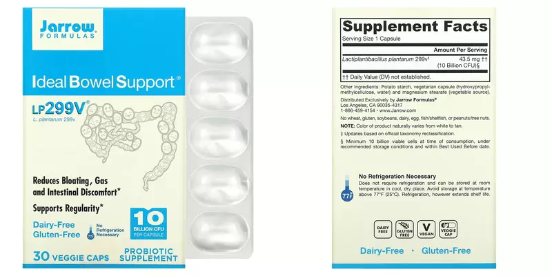 Jarrow Formulas Ideal Bowel Support LP299V