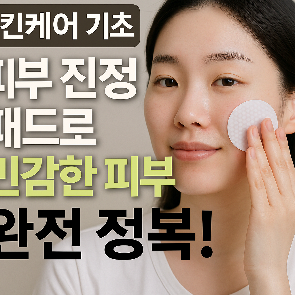 피부 진정 패드