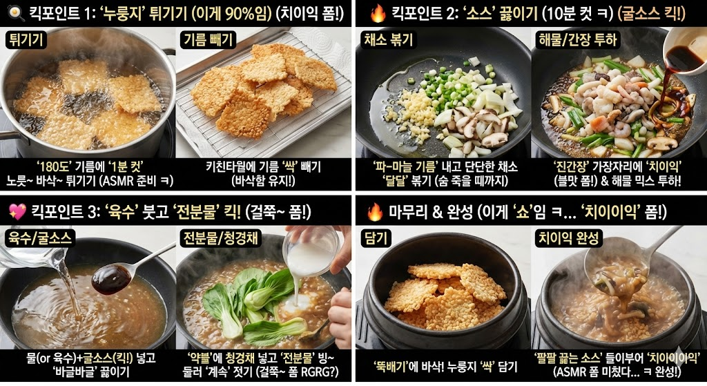 해물누룽지탕 맛있게 끓이는법