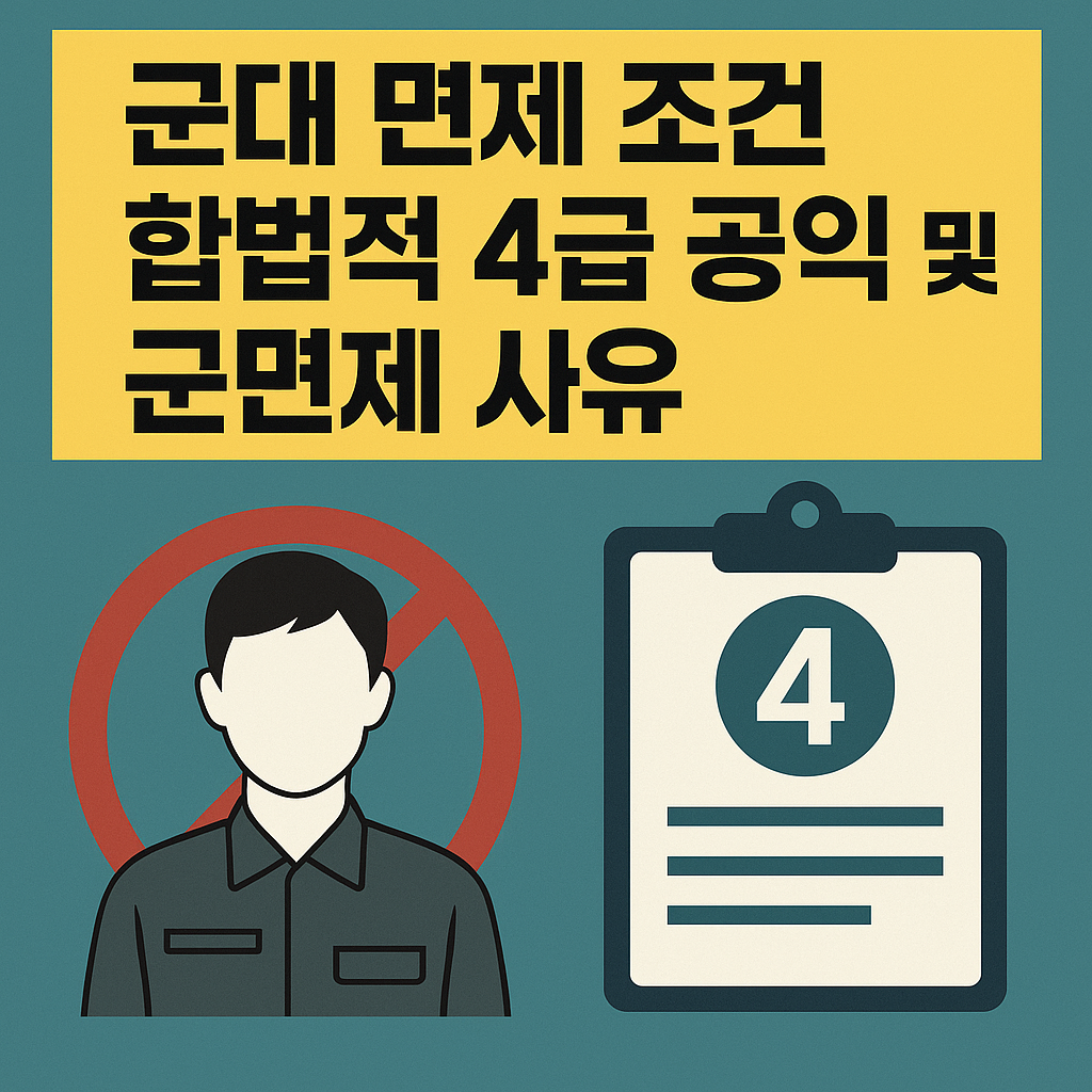 키 작으면 군대면제·공익판정 관련 병무 제도 변화와 특수 인력 활용 안내 이미지