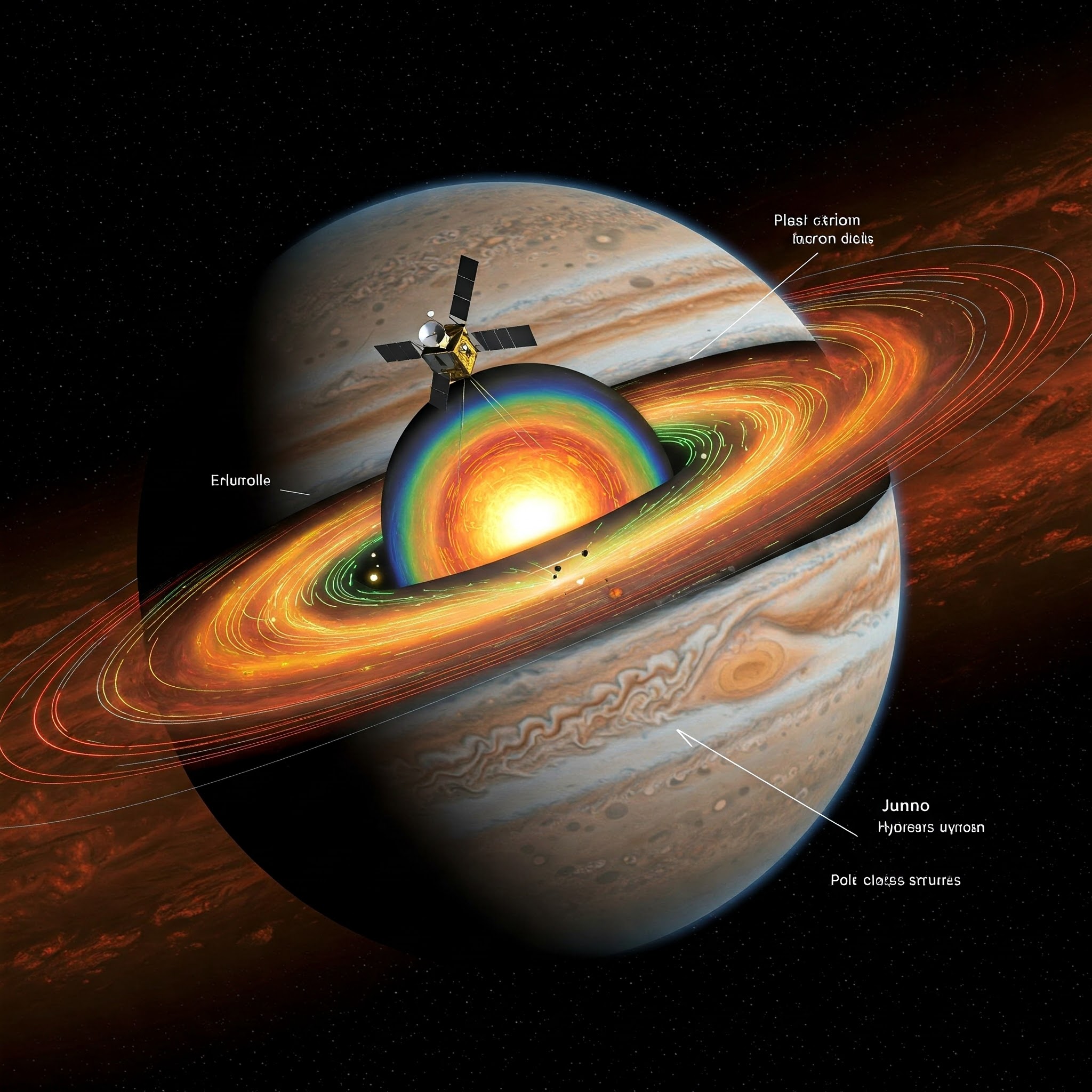 거대 가스 행성의 숨겨진 얼굴: 목성 탐사선 주노의 놀라운 관측 결과