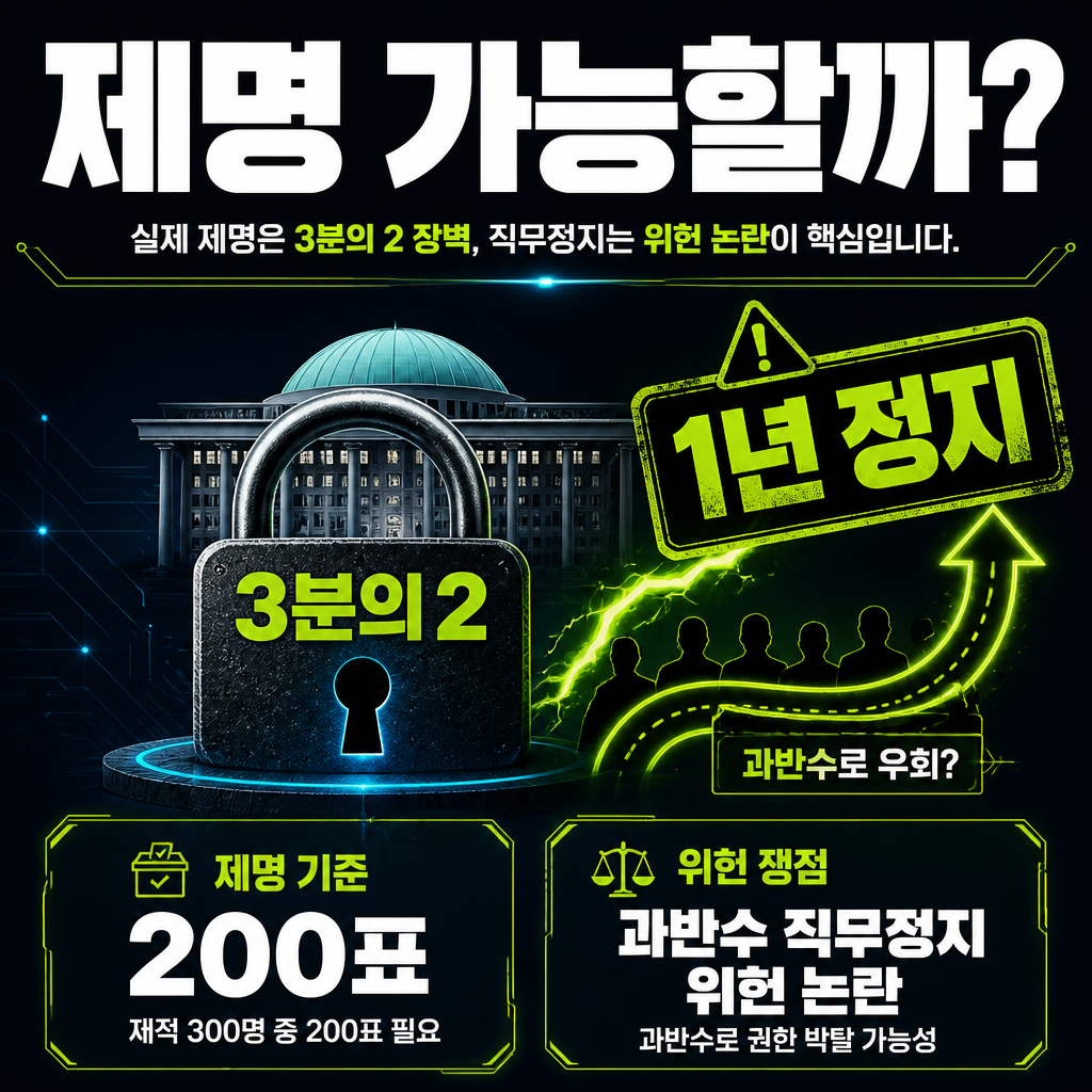 제명 가능할까?