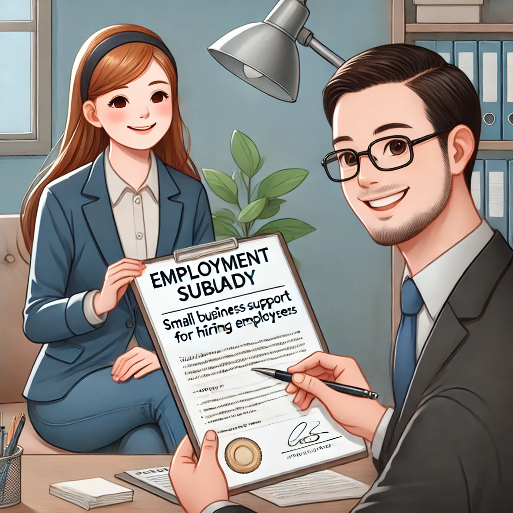 고용촉진장려금과 관련된 사진