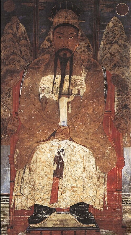 채용신이 그린 단군왕검 초상화