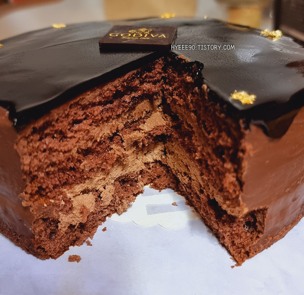 고디바초콜릿케익
