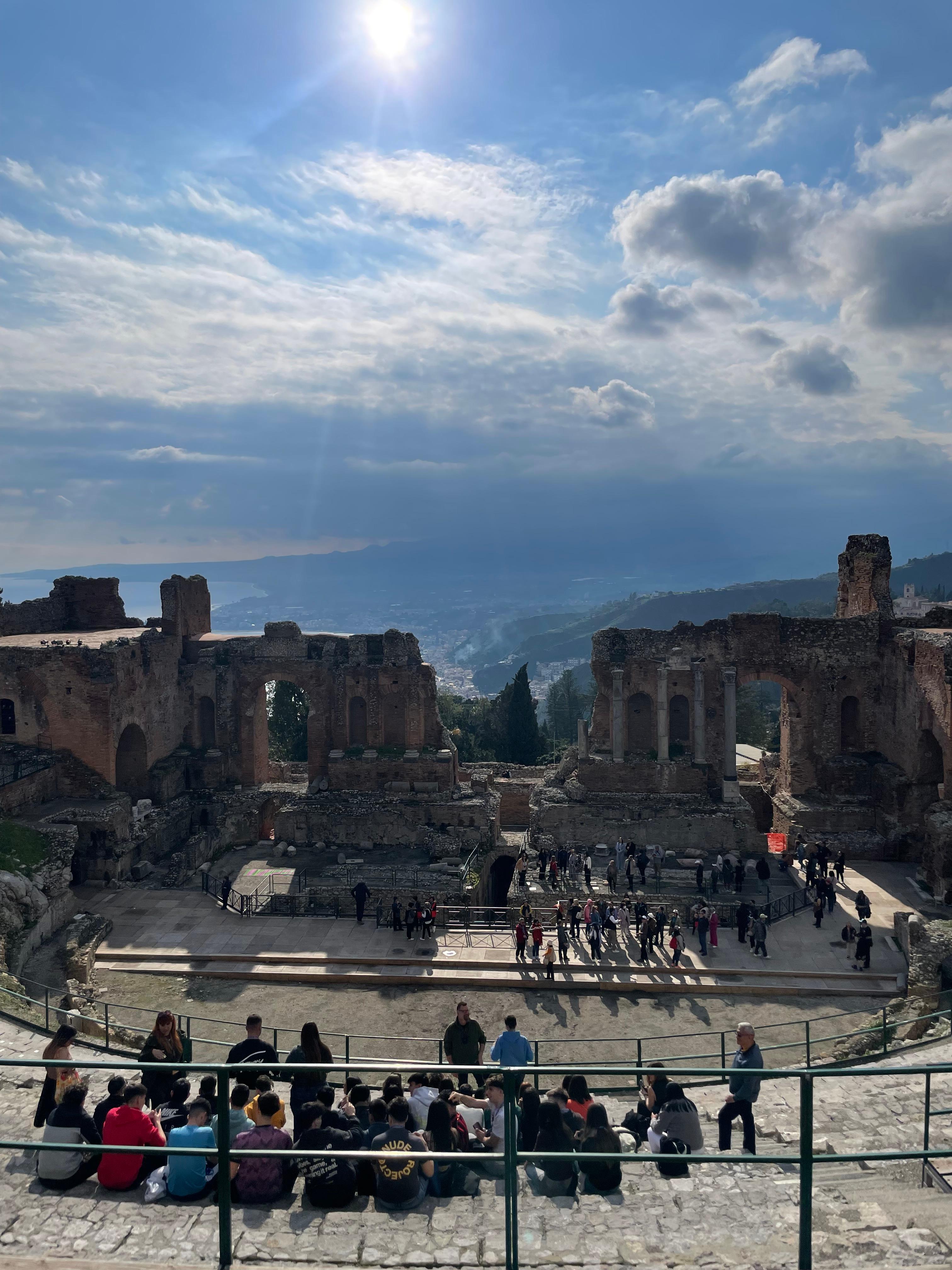 타오르미나 그리스 원형극장