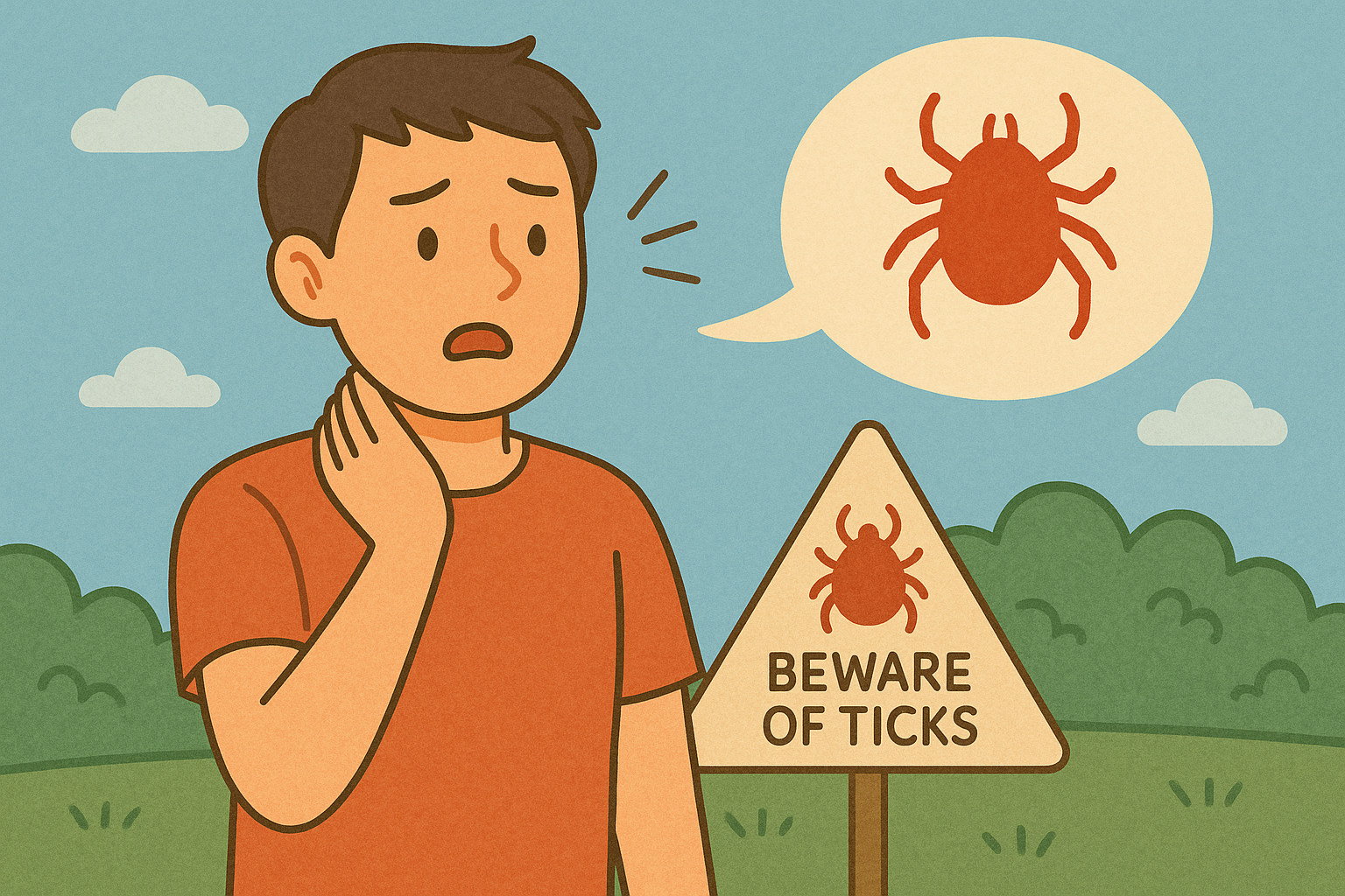 여름철 감염병인 진드기 주의