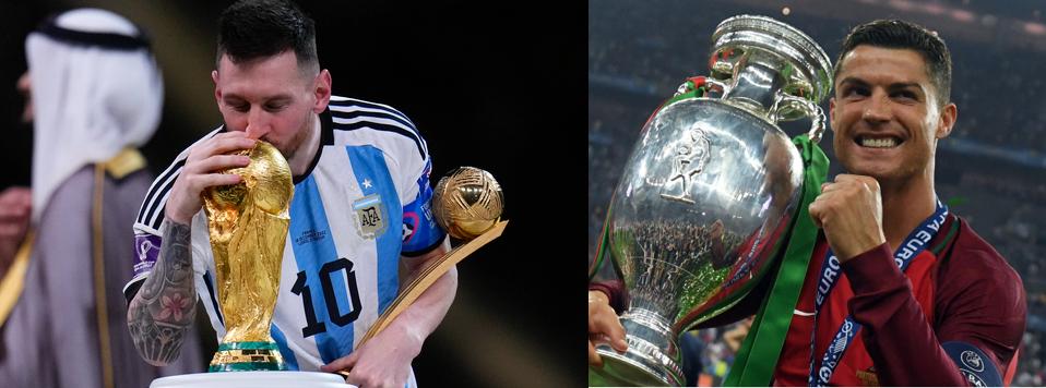 메시 호날두 관련사진