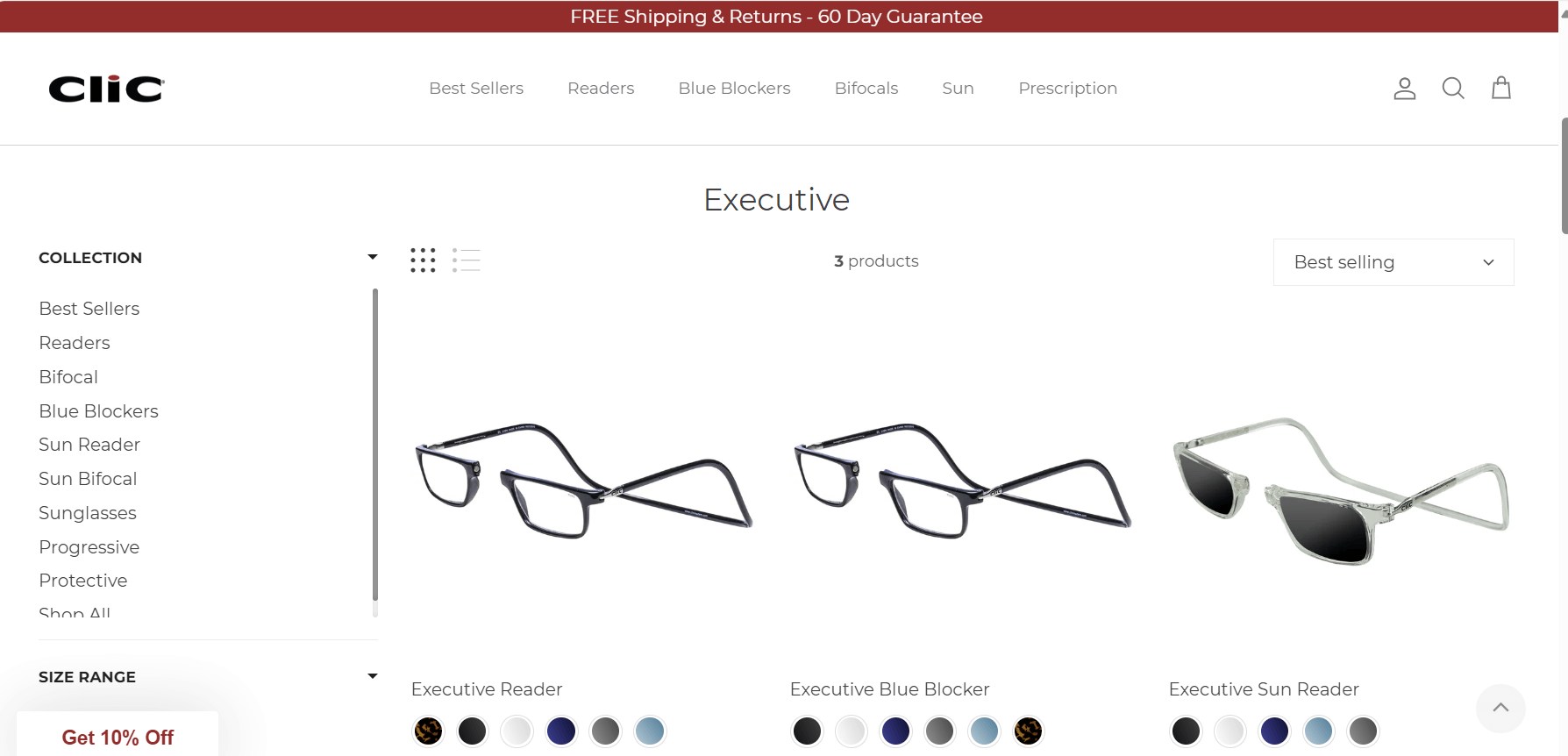 CliC Readers Executive