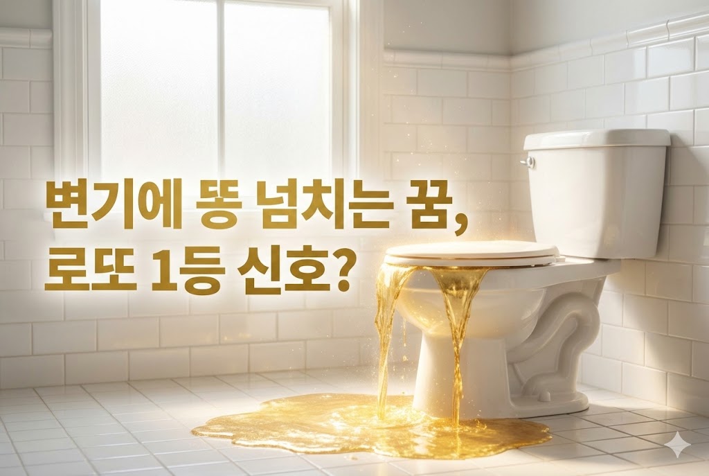 변기에 똥이 넘치는 꿈