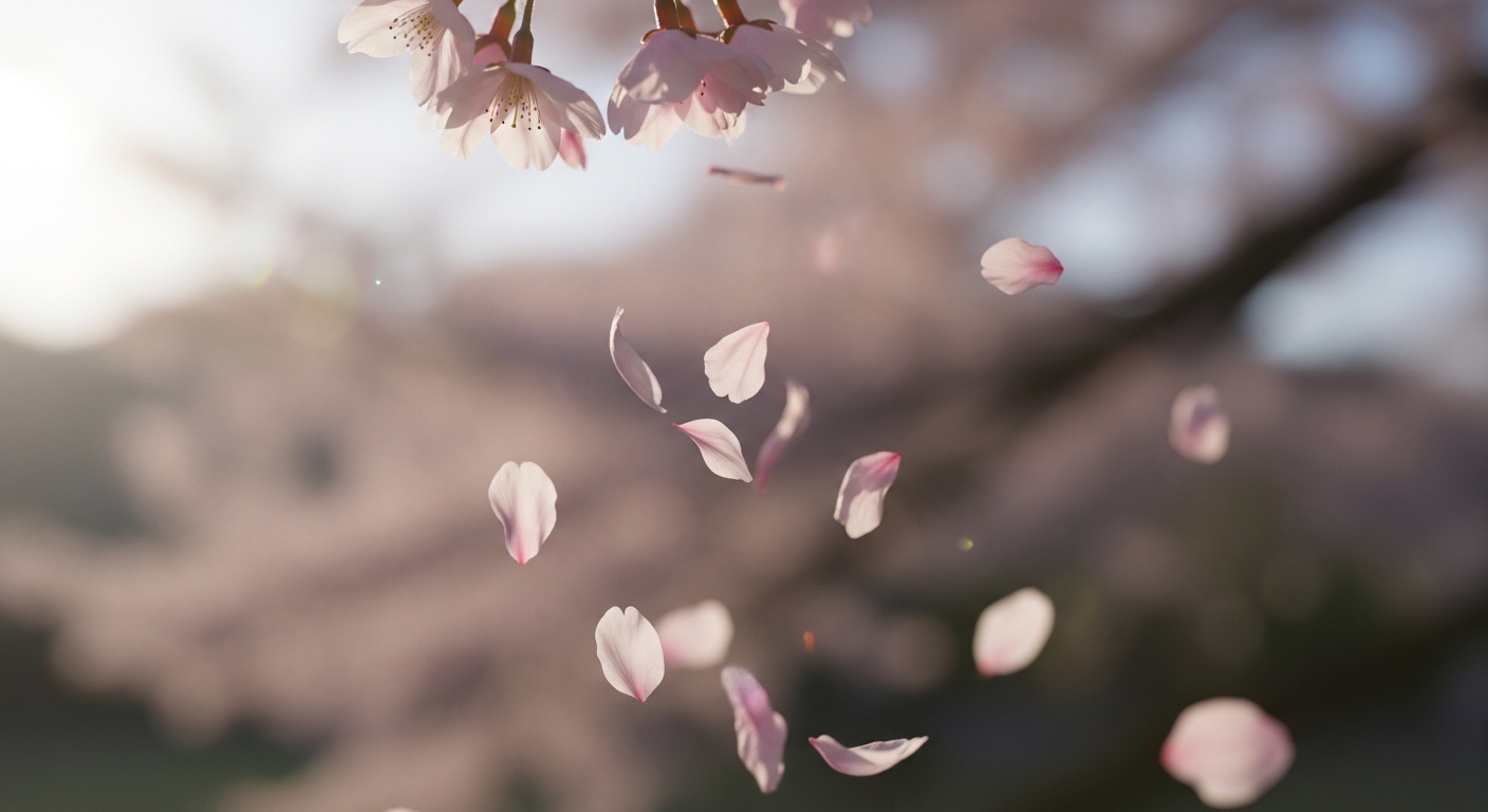 벚꽃 만개 후 꽃잎이 흩날리는 모습 2026 예상