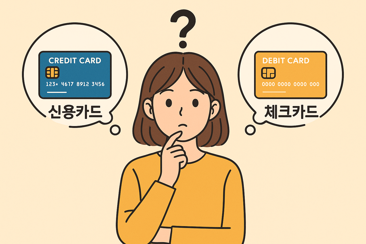 신용카드 vs 체크카드, 나에게 맞는 소비 방식은?