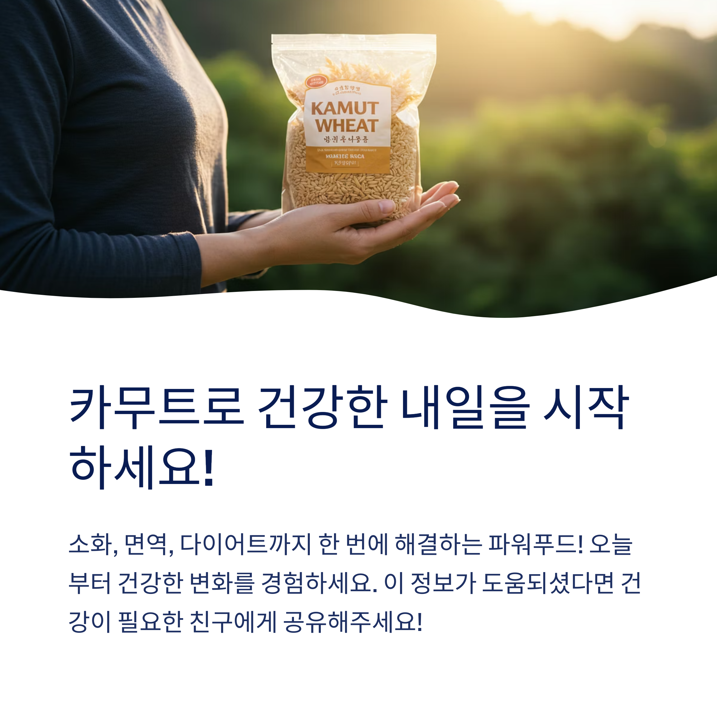카무트 효소는 하루에 몇 번 먹는 게 좋나요?