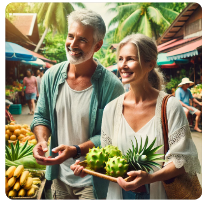 동남아 시장 쇼핑 이미지