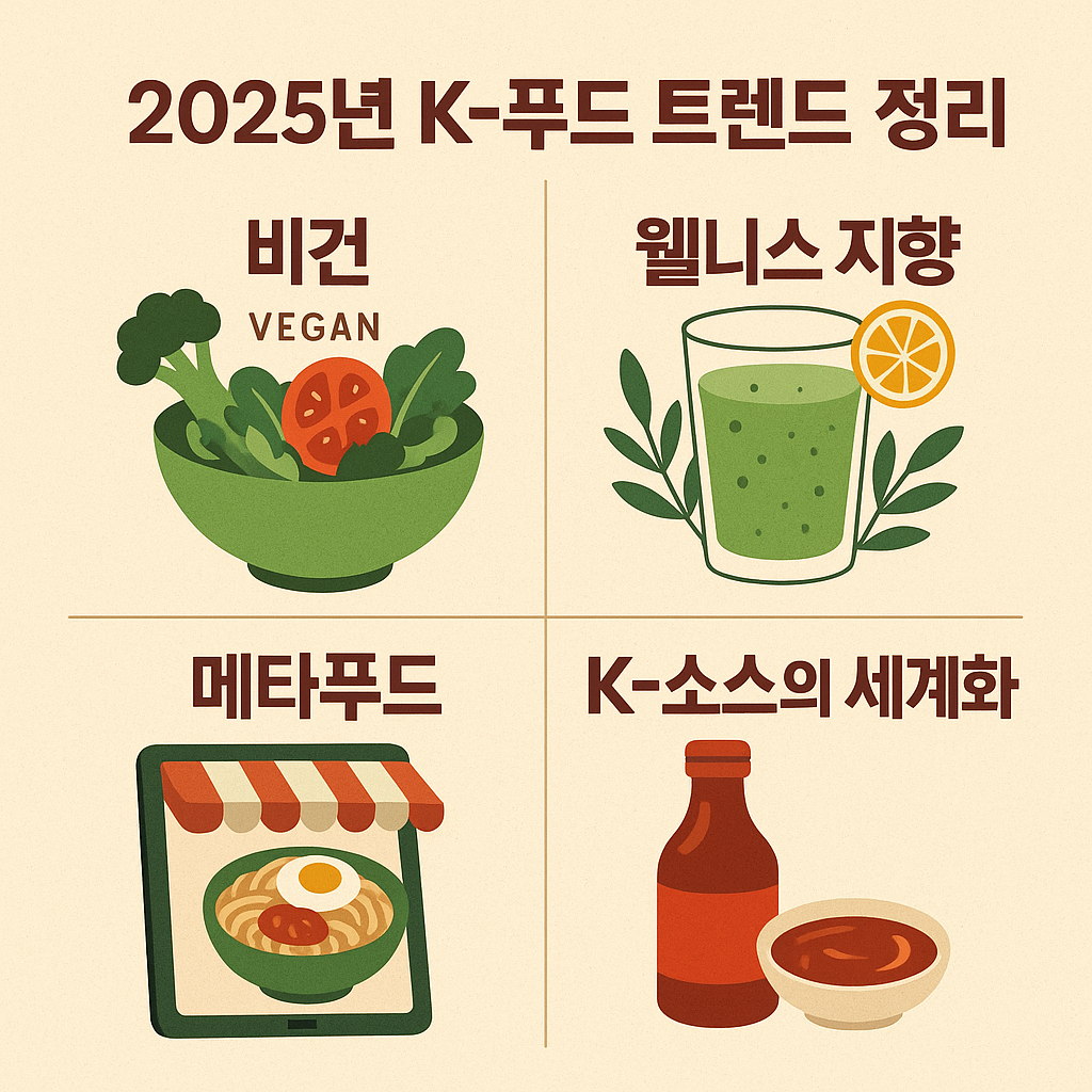 2025년 K푸드 트렌드 정리