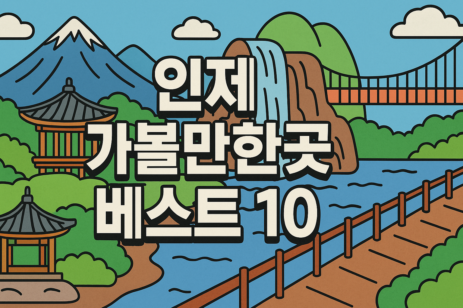 인제 가볼만한곳 베스트10