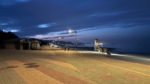 맹방해수욕장 차박지