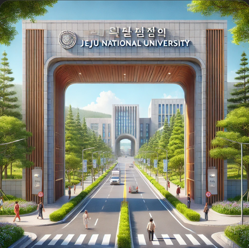 제주도에서 가장 좋은 제주대학교 정문 이미지