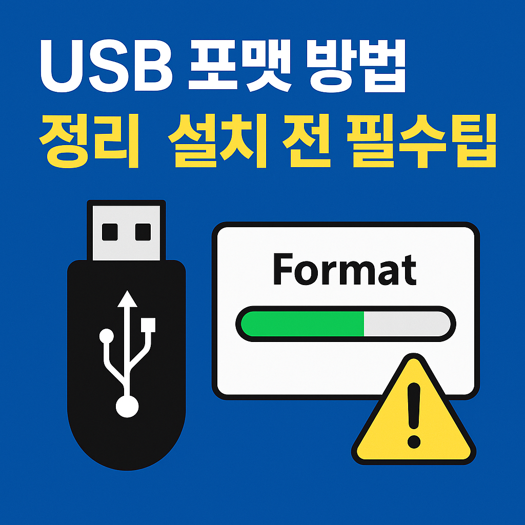 USB포맷방법