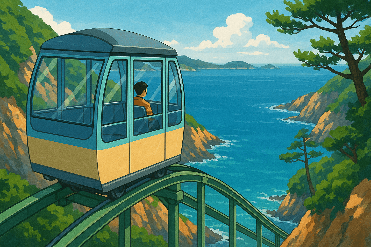 통영 욕지도 모노레일: 해안 절벽 체험 포인트 4곳