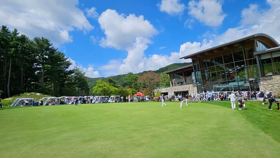 골프장 경험담 홍천 세이지우드cc 사람이 가장 쾌적함을 느끼는 해발 765m에서 경험하는 자연, 골프, 쉼