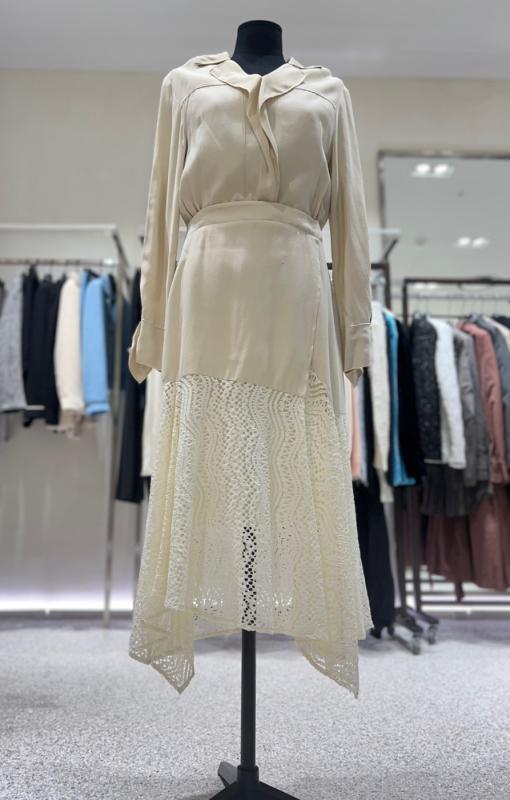 시슬리 레이스 펀칭 레이어드 원피스 SAOP01111