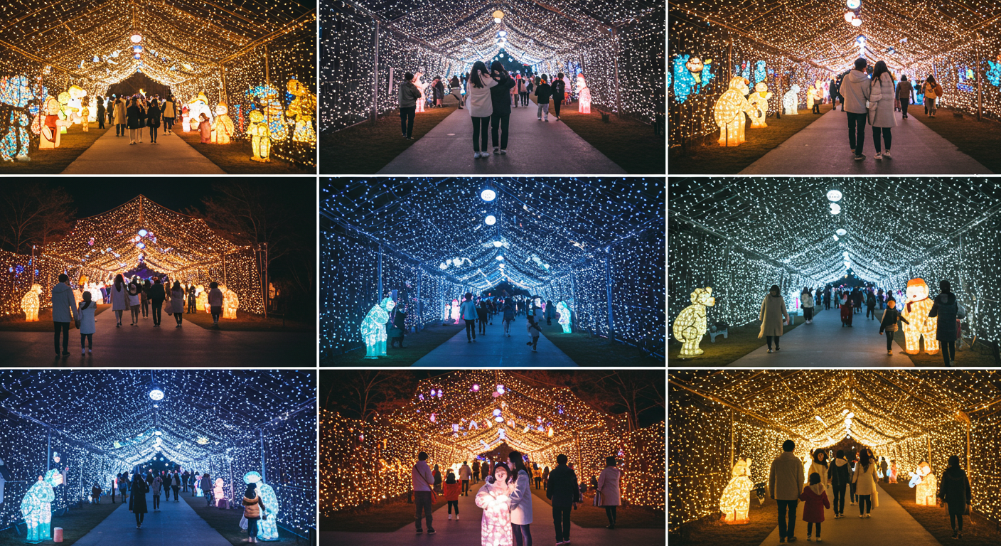 청도 프로방스 겨울빛