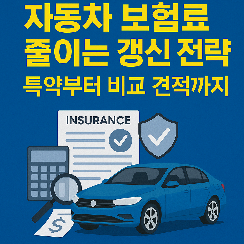 자동차 보험 갱신