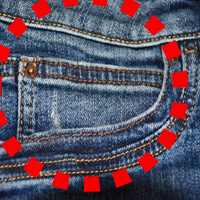 청바지-안에-작은-주머니-사진