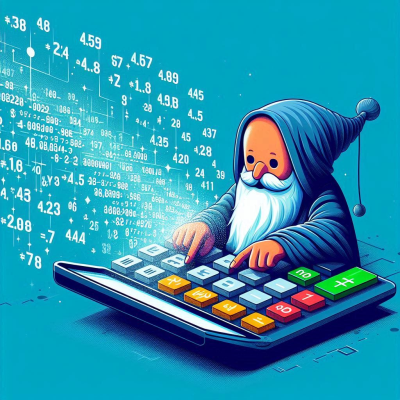 숫자와 데이터를 다루는 계산기와 키패드