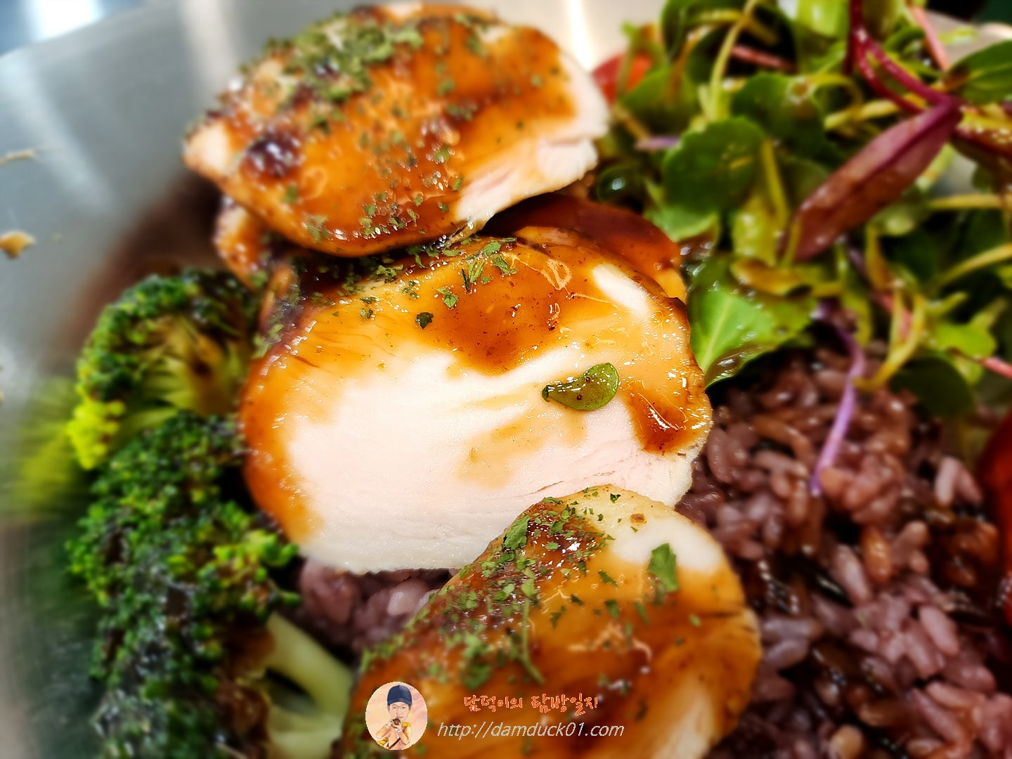 치킨데리야끼덮밥