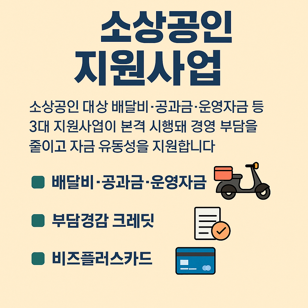 소상공인 지원사업
