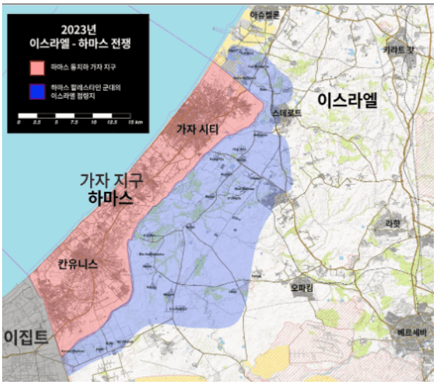 이스라엘과 팔레스타인 전쟁이유