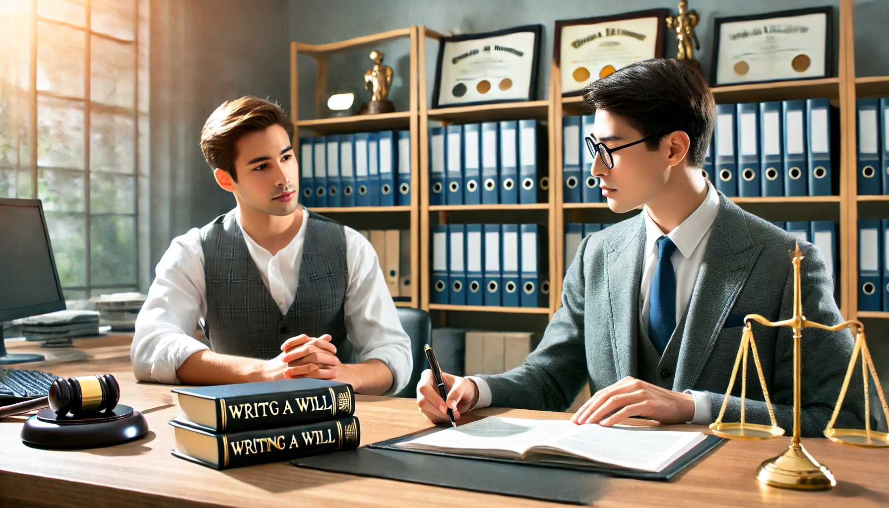 상속과 관련된 가족 갈등 이미지