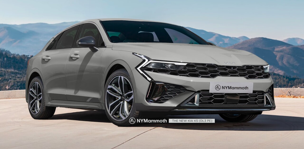 기아 'K5 페이스리프트' 예상도