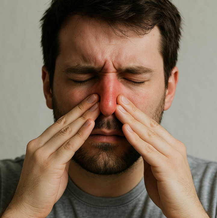 지속적인 코막힘