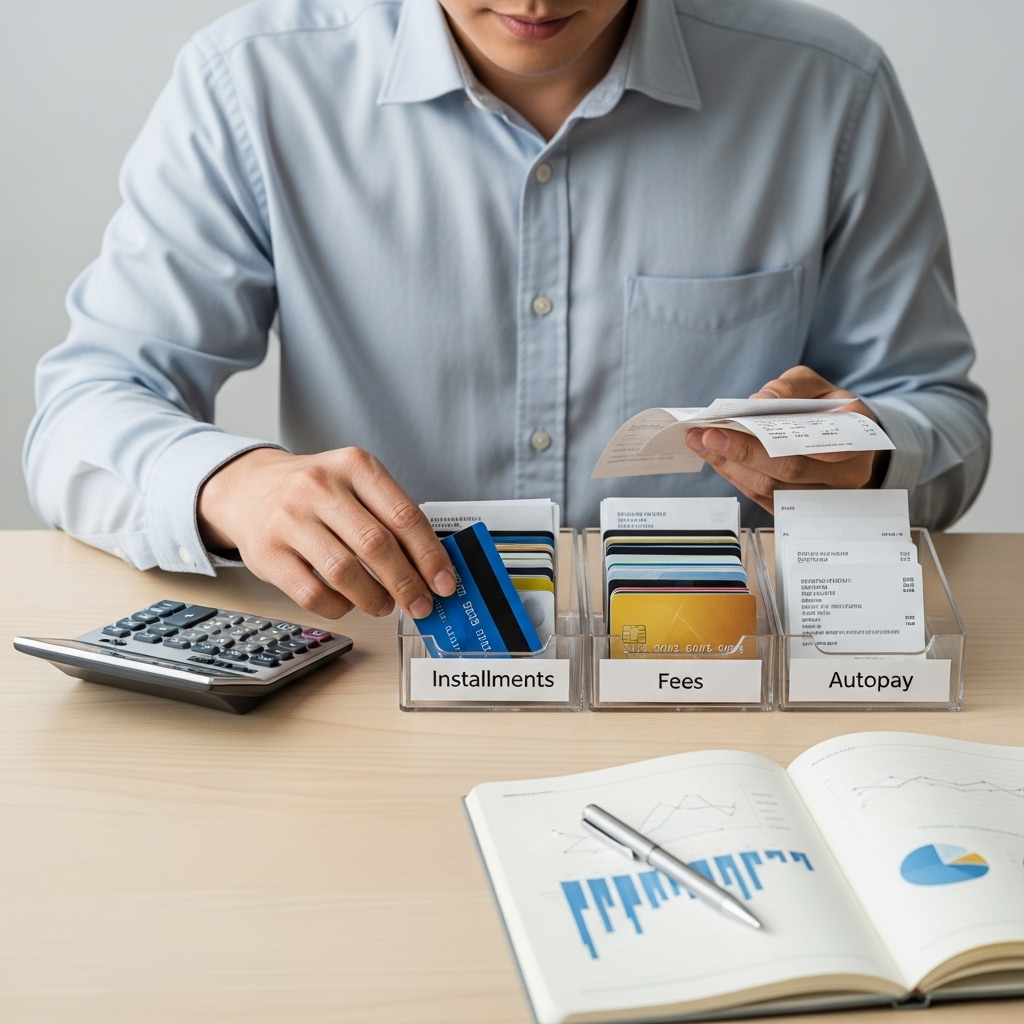 결제 습관(할부·리볼빙·수수료) 정리하기