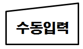 엑셀 순서도 수동입력