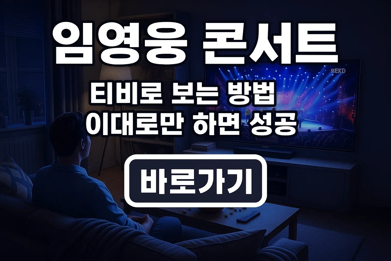 임영웅 콘서트 티비로 보는 방법 이대로만 하면 성공_썸네일