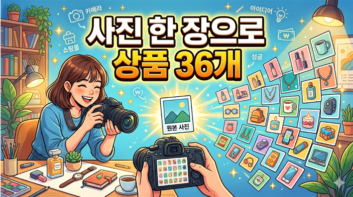사진 한 장으로 상품 36개