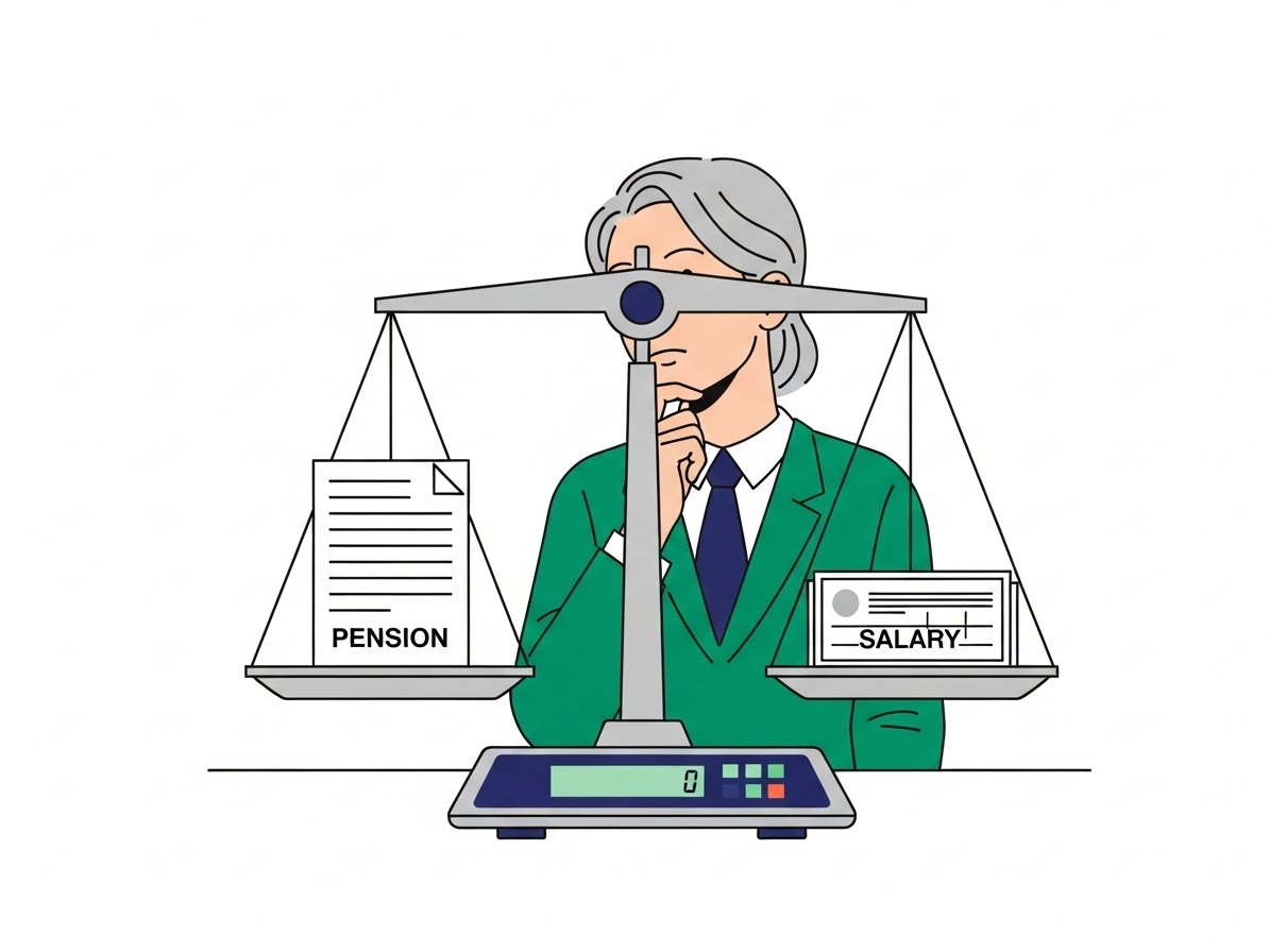 국민연금 조기 수령시 소득이있는경우