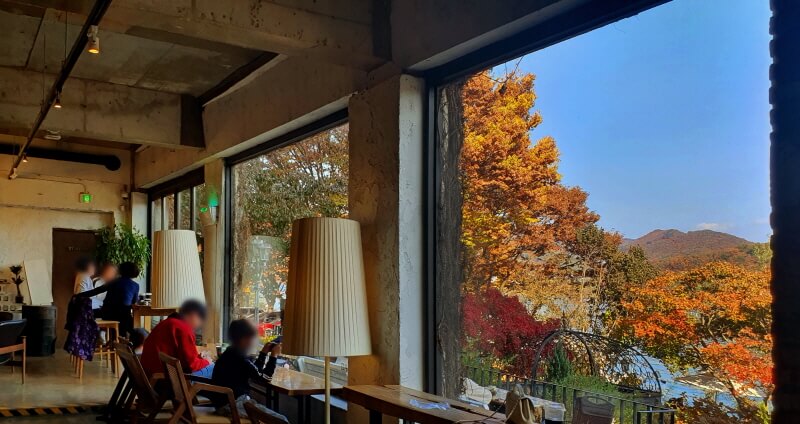 대너리스-카페-가을-단풍