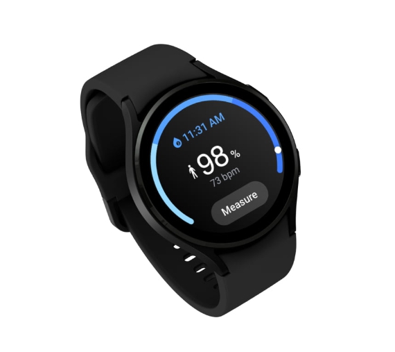 갤럭시 워치4 산소포화도 체크