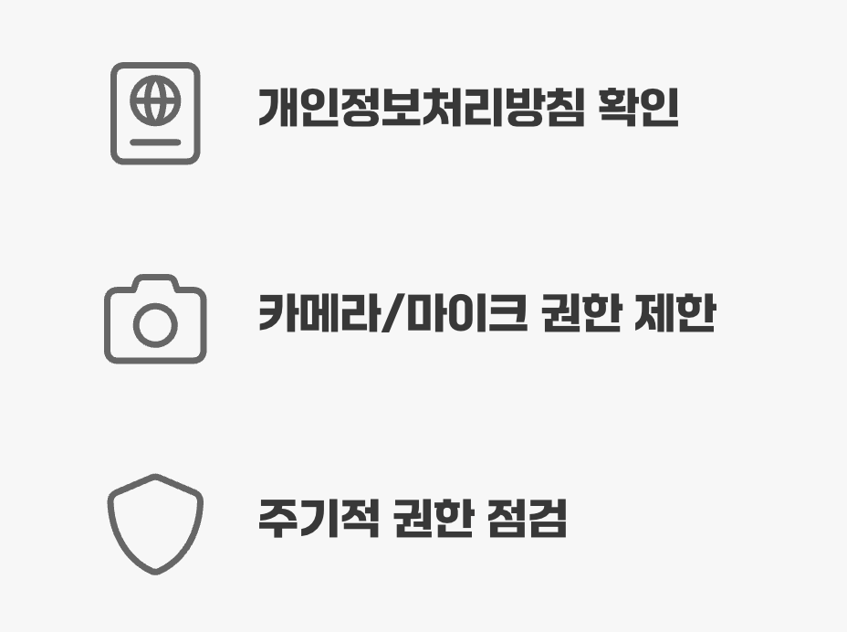 작은 습관으로 완성하는 개인정보 방어벽