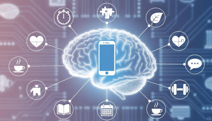 스마트폰 중독 관련 사진